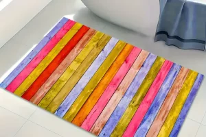 Todo sobre las alfombras de madera para baño