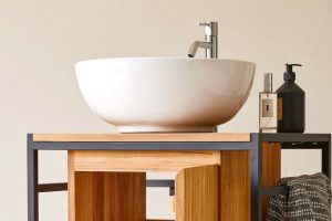 Todo sobre los lavabos de madera para baño